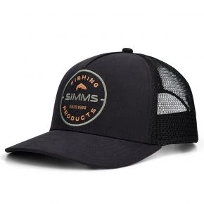 Кепка Simms Double Haul Trucker Black Rounder (2353102)