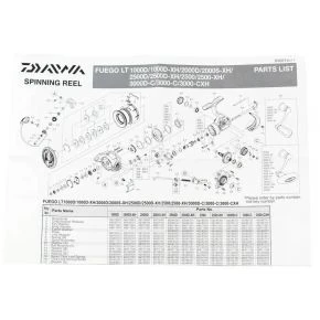 Котушка спіннінгова Daiwa 23 Fuego LT 3000D-C (20060036) Котушка спіннінгова Daiwa 23 Fuego LT 3000D-C (20060036)