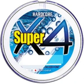 Шнур Duel Hardcore Super X4 200m Hi-Vis Yellow 9.0kg 0.19mm #1.2 (H4307-Y)