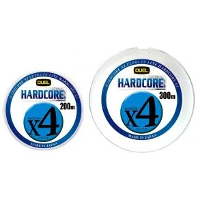 Шнур Duel Hardcore X4 200m 5Color Yellow Marking 9kg 0.191mm #1.2 (H3248N-5CBL)