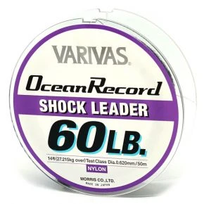 Моношоклідер Varivas Ocean Record 50m 60lb 27.215kg 0.620mm (744487)
