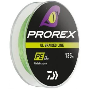 Шнур Daiwa Prorex UL Braid PE 135m 1.75kg 0.08mm #0.25 (12996-002)