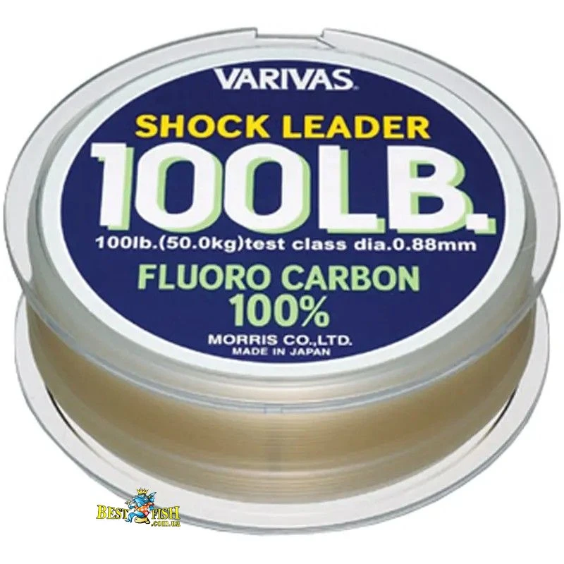 Флюорокарбон Varivas Fluoro Shock Leader 30 м 50kg 0.880 мм (РБ-609358) Флюорокарбон Varivas Fluoro Shock Leader 30 м 50kg 0.880 мм (РБ-609358)