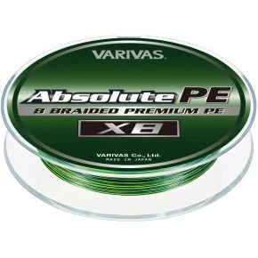 Шнур Varivas Absolute PE X8 150m 13.9kg 0.205mm #1.5 (VA 19544)