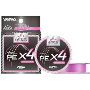 Шнур Varivas Super Trout Area PE X4 Pink 75m 2.92kg 0.074mm #0.2 (VA 16077)