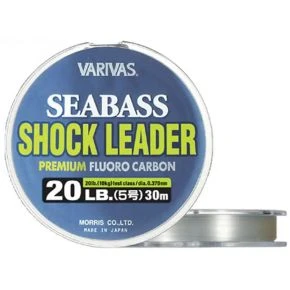 Флюорокарбон Varivas Sea Bass Fluoro Shock Leader 30 м 30LB 13.6kg 0.470 мм (РБ-657464)