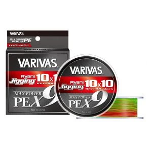 Шнур Varivas Avani Jigging Max Power X9 1010 Multicolor 200m 8.1kg 0.148mm #0.8 (VA 13702)