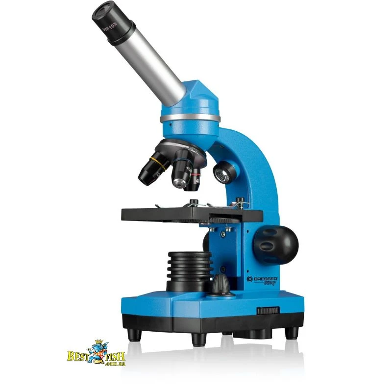 Мікроскоп Bresser Junior Biolux SEL 40x-1600x Blue з адаптером для смартфона (8855600WXH000/11188) Мікроскоп Bresser Junior Biolux SEL 40x-1600x Blue з адаптером для смартфона (8855600WXH000/11188)