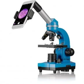 Мікроскоп Bresser Junior Biolux SEL 40x-1600x Blue з адаптером для смартфона (8855600WXH000/11188) Мікроскоп Bresser Junior Biolux SEL 40x-1600x Blue з адаптером для смартфона (8855600WXH000/11188)
