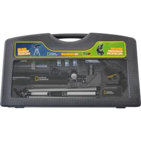 Мікроскоп National Geographic Junior 40x-640x + Телескоп 50/360 з кейсом (9118200/12269) Мікроскоп National Geographic Junior 40x-640x + Телескоп 50/360 з кейсом (9118200/12269)