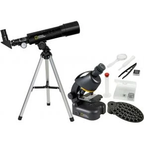 Мікроскоп National Geographic Junior 40x-640x + Телескоп 50/360 з кейсом (9118200/12269) Мікроскоп National Geographic Junior 40x-640x + Телескоп 50/360 з кейсом (9118200/12269)