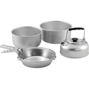 Набір туристичного посуду Easy Camp Adventure Cook Set L Silver (580039)