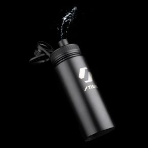 Пляшка для води Stiga Water Bottle Steel Black, 550ml (2905-0101-55)