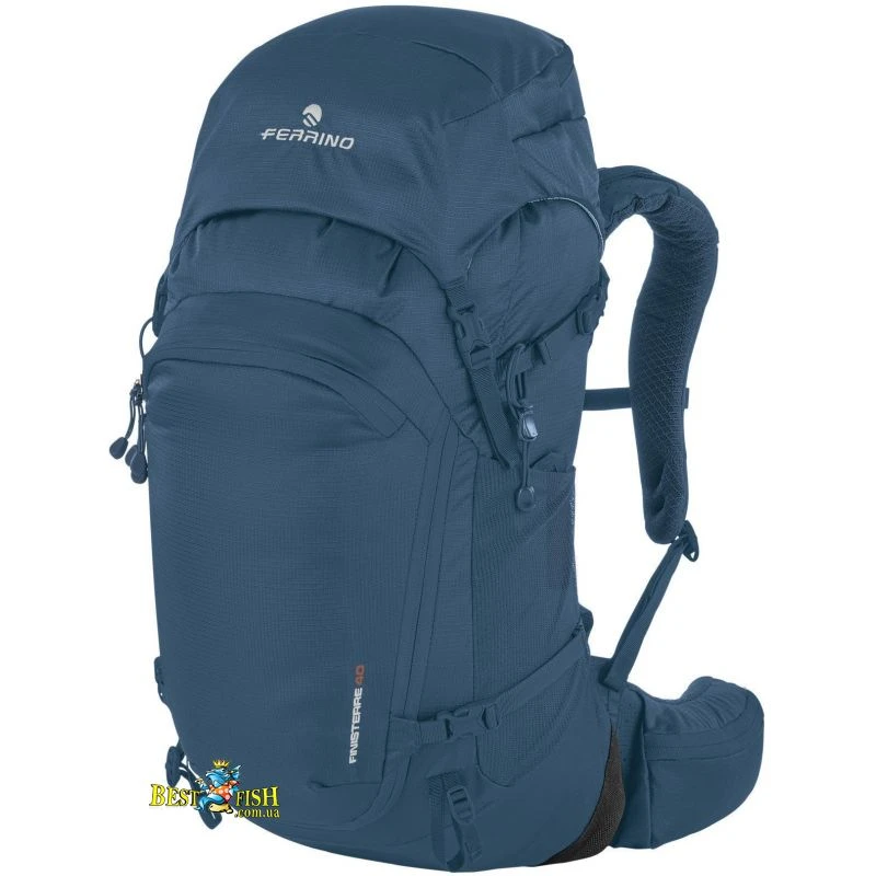 Рюкзак туристичний Ferrino Finisterre 40L Blue (75747QBB) Рюкзак туристичний Ferrino Finisterre 40L Blue (75747QBB)