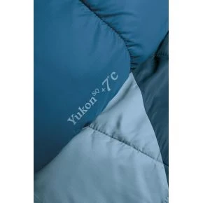 Спальний мішок Ferrino Yukon Square +7 град.C Blue-Grey Left (86381RBGSX)