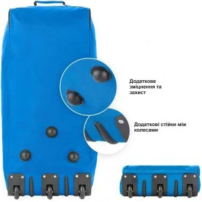 Сумка дорожня на колесах TravelZ Wheelbag 100 Liter Blue (603093)