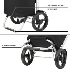 Сумка-візок Shopping Cruiser Allround Black (650064)