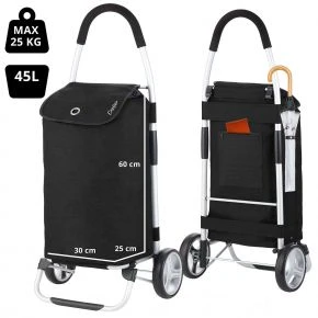 Сумка-візок Shopping Cruiser Foldable Black (604320)
