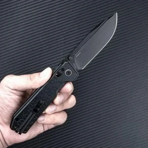 Складаний ніж SRM Rubik, клинок 87 мм, 14C28N, алюміній, чорний (7228B-AB2) Складаний ніж SRM Rubik, клинок 87 мм, 14C28N, алюміній, чорний (7228B-AB2)