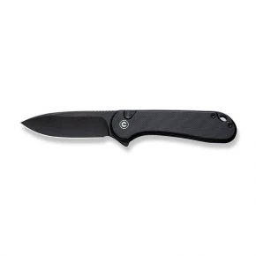Складаний ніж Civivi Elementum II, клинок 75,1 мм, Nitro-V, G10, чорний (C18062P-1)