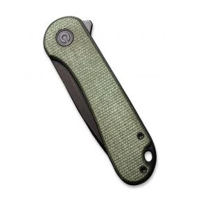 Складаний ніж Civivi Elementum, клинок 75 мм, D2, Micarta, зелений із чорним клинком (C907T-E) Складаний ніж Civivi Elementum, клинок 75 мм, D2, Micarta, зелений із чорним клинком (C907T-E)