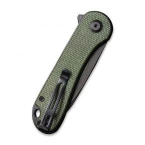 Складаний ніж Civivi Elementum, клинок 75 мм, D2, Micarta, зелений із чорним клинком (C907T-E) Складаний ніж Civivi Elementum, клинок 75 мм, D2, Micarta, зелений із чорним клинком (C907T-E)