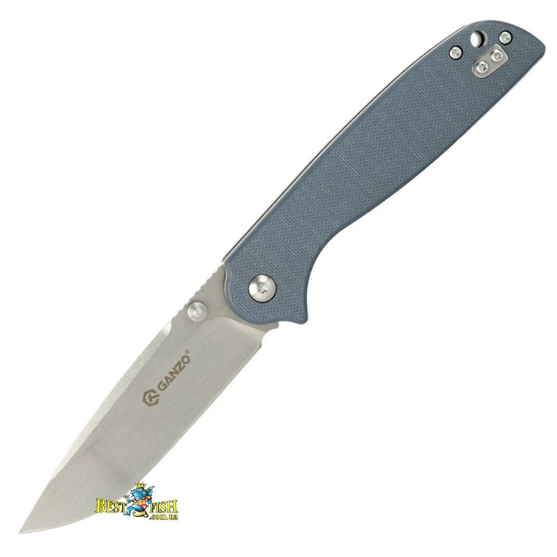 Складаний ніж Ganzo G6803, клинок 89 мм, 8Cr14, G10, сірий (G6803-GY) Складаний ніж Ganzo G6803, клинок 89 мм, 8Cr14, G10, сірий (G6803-GY)
