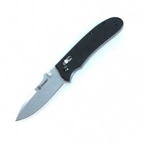 Складаний ніж Ganzo G704, клинок 85 мм, 440C, G10, чорний (G704)