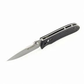 Складаний ніж Ganzo G704, клинок 85 мм, 440C, G10, чорний (G704)