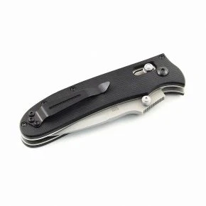 Складаний ніж Ganzo G704, клинок 85 мм, 440C, G10, чорний (G704)