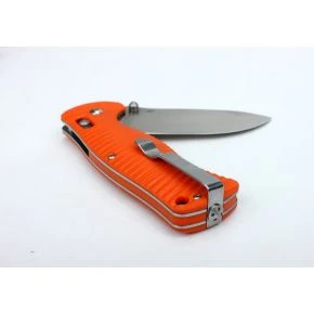 Складаний ніж Ganzo G720, клинок 90 мм, 440C, G10, помаранчевий (G720-O)