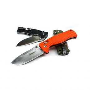 Складаний ніж Ganzo G720, клинок 90 мм, 440C, G10, помаранчевий (G720-O)
