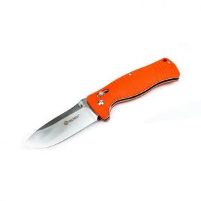 Складаний ніж Ganzo G720, клинок 90 мм, 440C, G10, помаранчевий (G720-O)