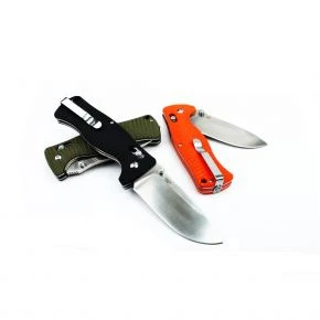 Складаний ніж Ganzo G720, клинок 90 мм, 440C, G10, помаранчевий (G720-O)