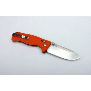 Складаний ніж Ganzo G720, клинок 90 мм, 440C, G10, помаранчевий (G720-O)