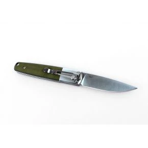 Складаний ніж Ganzo G7211, клинок 85 мм, 440C, G10, зелений (G7211-GR)