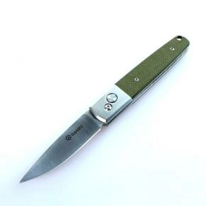 Складаний ніж Ganzo G7211, клинок 85 мм, 440C, G10, зелений (G7211-GR)