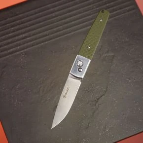 Складаний ніж Ganzo G7211, клинок 85 мм, 440C, G10, зелений (G7211-GR)