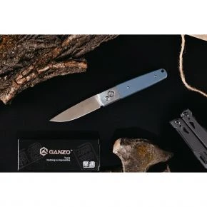 Складаний ніж Ganzo G7211, клинок 85 мм, 440C, G10, сірий (G7211-GY) Складаний ніж Ganzo G7211, клинок 85 мм, 440C, G10, сірий (G7211-GY)
