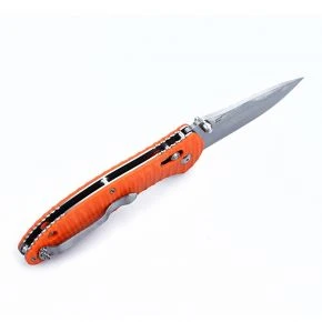 Складаний ніж Ganzo G7392P, клинок 87 мм, 440C, G10, помаранчевий (G7392P-OR)