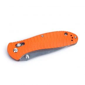 Складаний ніж Ganzo G7392P, клинок 87 мм, 440C, G10, помаранчевий (G7392P-OR)