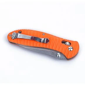 Складаний ніж Ganzo G7392P, клинок 87 мм, 440C, G10, помаранчевий (G7392P-OR)
