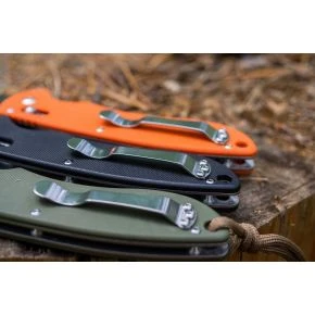 Складаний ніж Ganzo G740, клинок 95 мм, 440C, G10, чорний (G740-BK)