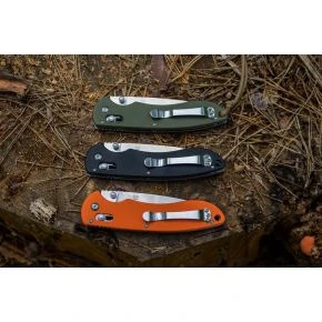 Складаний ніж Ganzo G740, клинок 95 мм, 440C, G10, зелений (G740-GR)