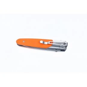 Складаний ніж Ganzo G743-2, клинок 87 мм, 440C, G10, помаранчевий (G743-2-OR)