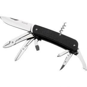 Складаний ніж Ruike Criterion L41, клинок 85 мм, 12C27, G10, чорний, 22 інструменти (L41-B)