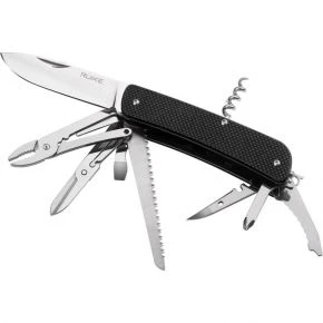 Складаний ніж Ruike Criterion L51, клинок 85 мм, 12C27, G10, чорний (L51-B)