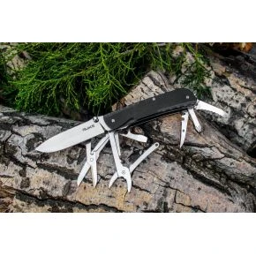 Складаний ніж Ruike LD41 Trekker, клинок 85 мм, 12C27, G10, чорний, 22 функції (LD41-B) Складаний ніж Ruike LD41 Trekker, клинок 85 мм, 12C27, G10, чорний, 22 функції (LD41-B)