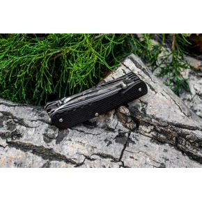 Складаний ніж Ruike LD41 Trekker, клинок 85 мм, 12C27, G10, чорний, 22 функції (LD41-B) Складаний ніж Ruike LD41 Trekker, клинок 85 мм, 12C27, G10, чорний, 22 функції (LD41-B)