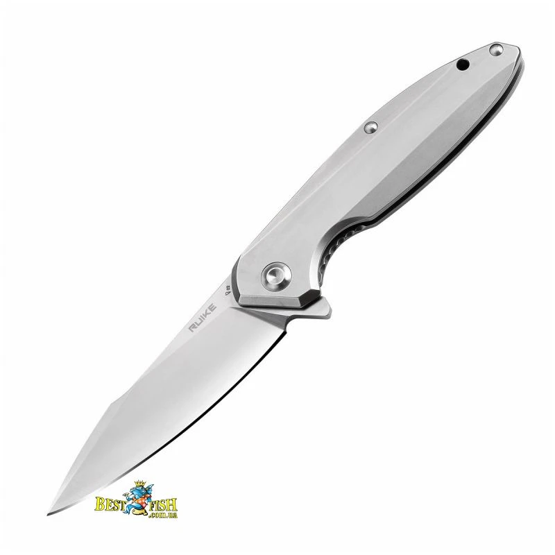 Складаний ніж Ruike P128-SF, клинок 93 мм, 14C28N, сталь 3Cr14N, сірий (P128-SF) Складаний ніж Ruike P128-SF, клинок 93 мм, 14C28N, сталь 3Cr14N, сірий (P128-SF)